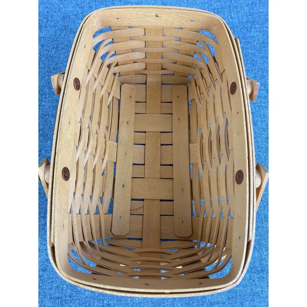 Longaberger 2000 Homestead Woven Memories Basket HANDWOVEN VINTAGE COLLECTIBLE